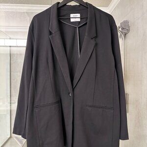 Old Navy Unlined Ponte Blazer, XXL, NWT